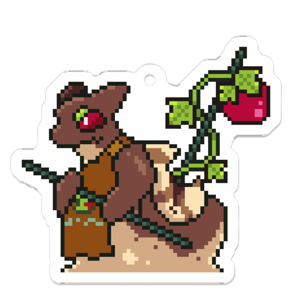 アクリルキーホルダー:トマトマ