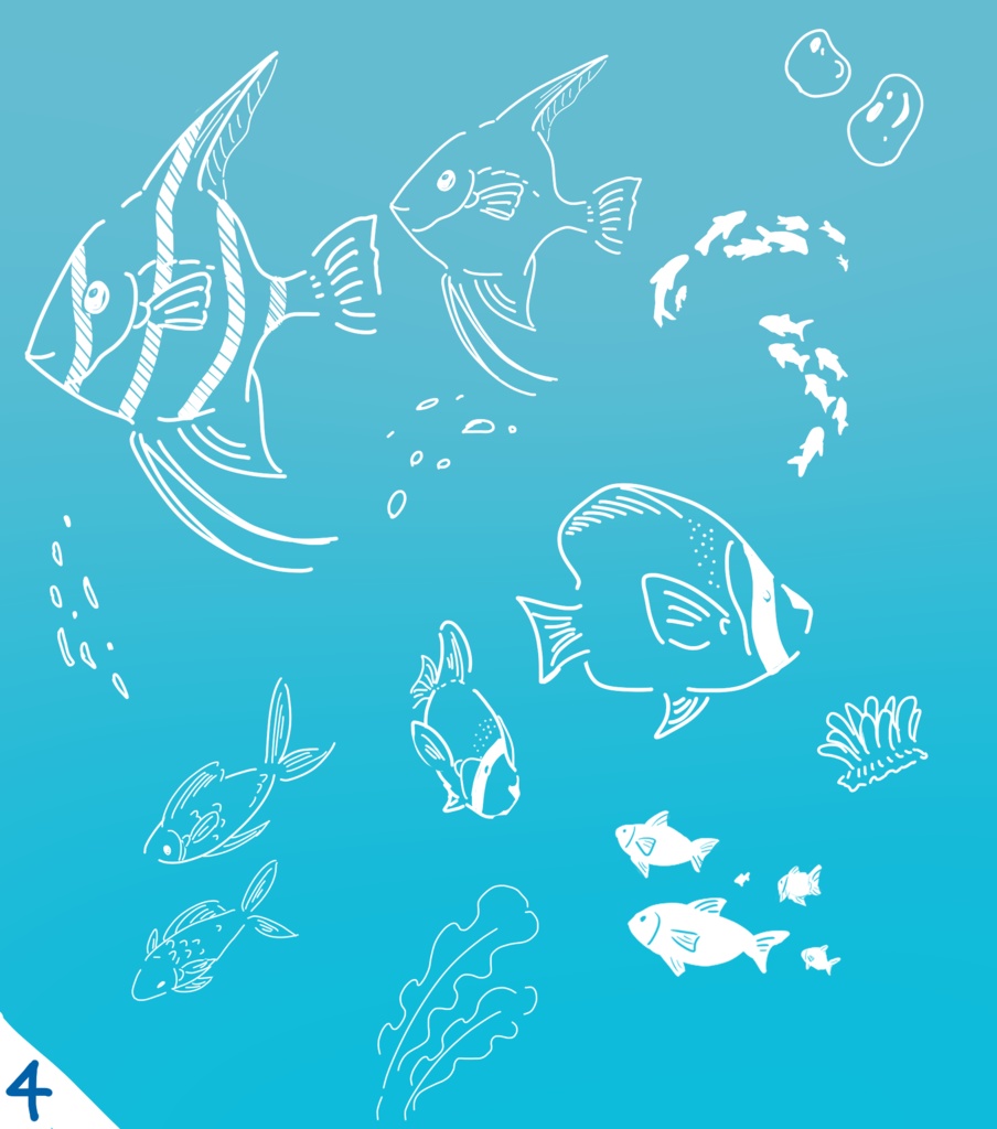 マーカー落書きSUMMERセット