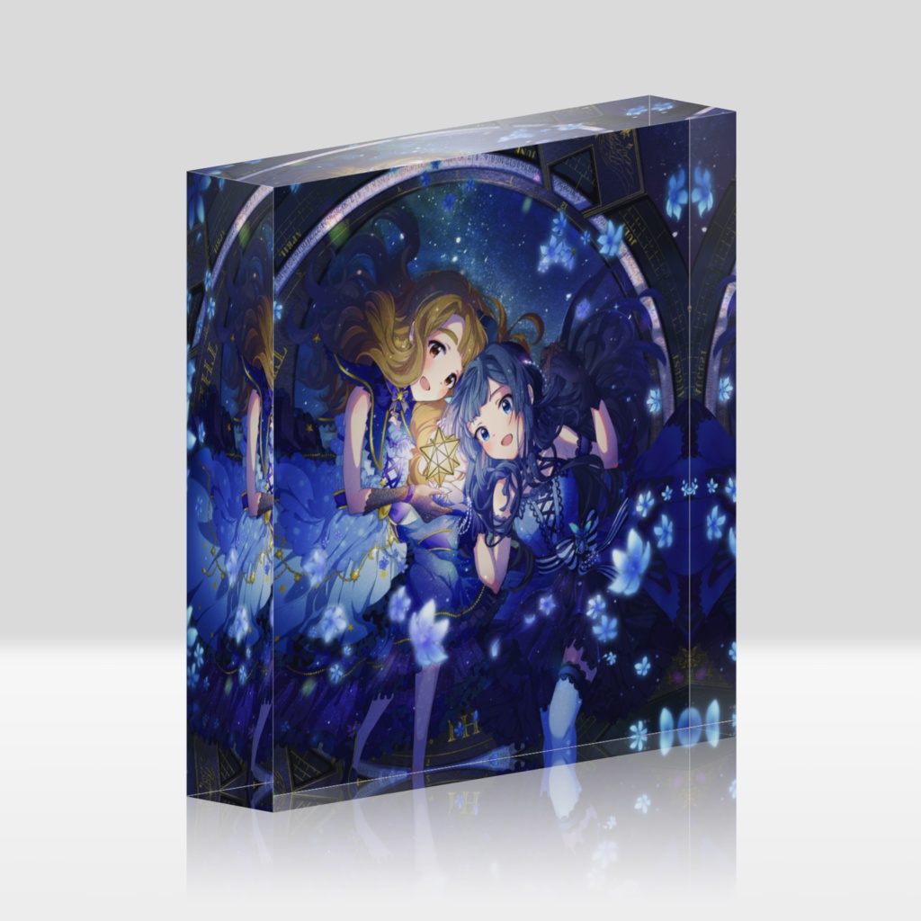 宮尾美也 最上静香アクリルブロック アイドルマスターミリオンライブ 39atelier Booth
