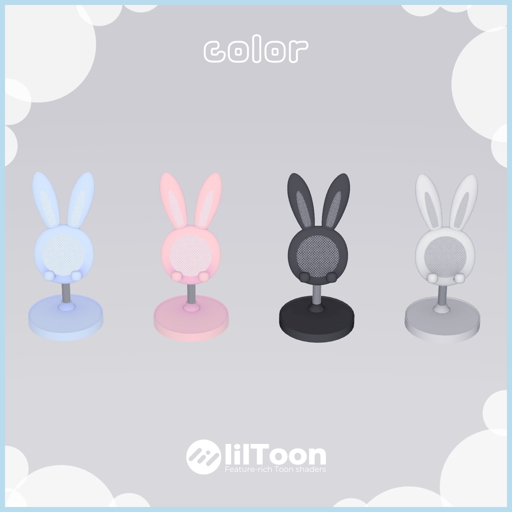 【3Dモデル】Rabbit stand