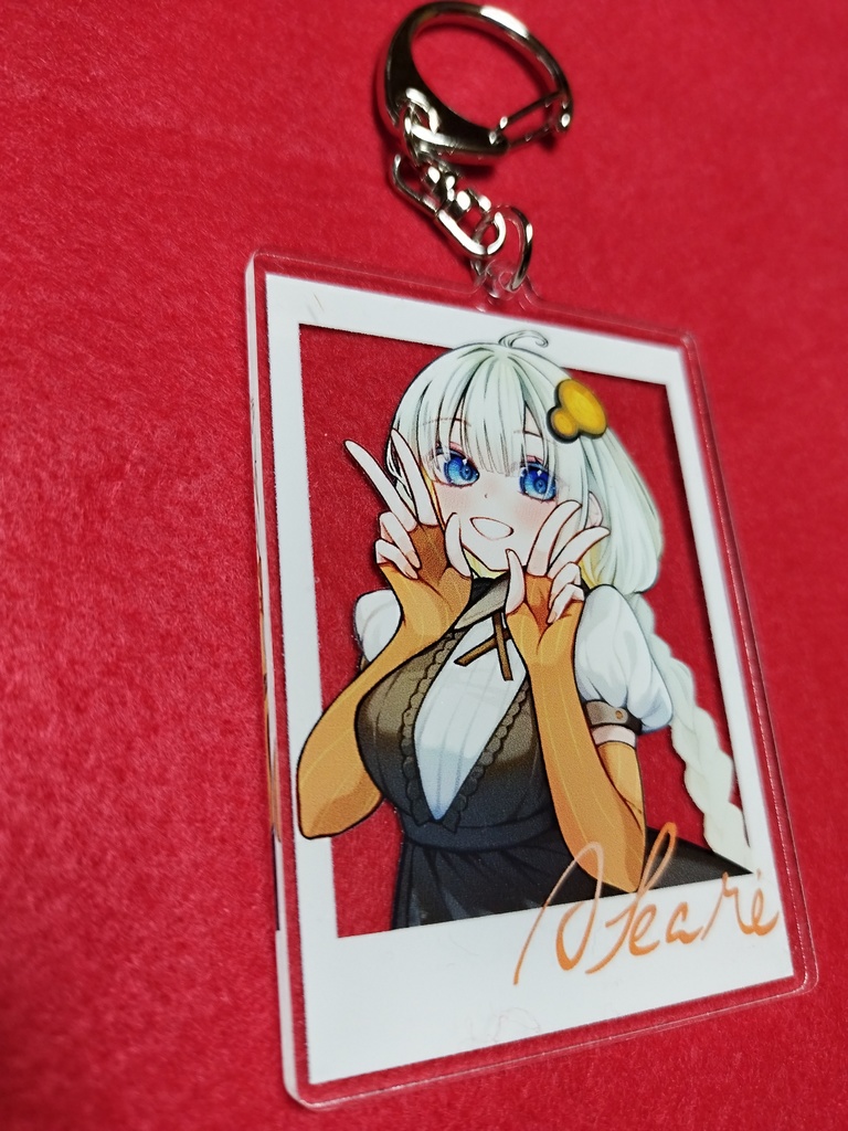 アクリルキーホルダー/ピース