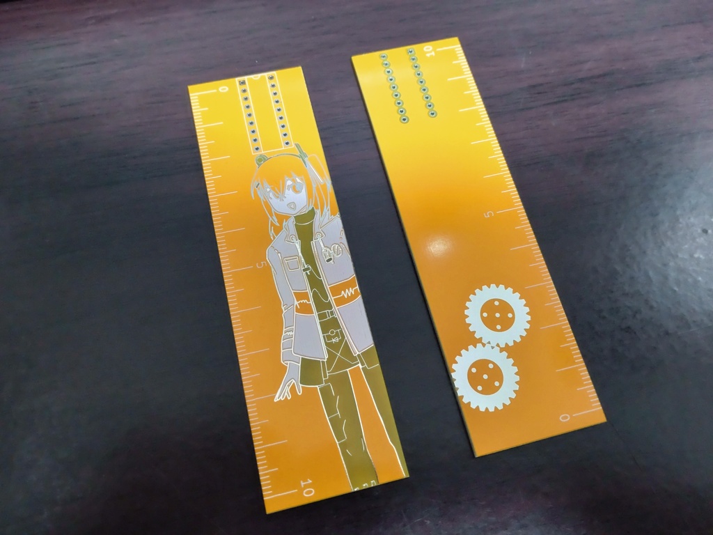 足立レイプリント基板定規