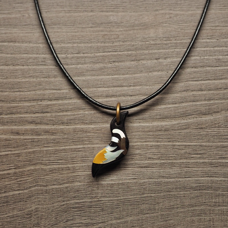 八雲家 木製インレイアクセサリー(ペンダント・キーホルダー・ストラップ)