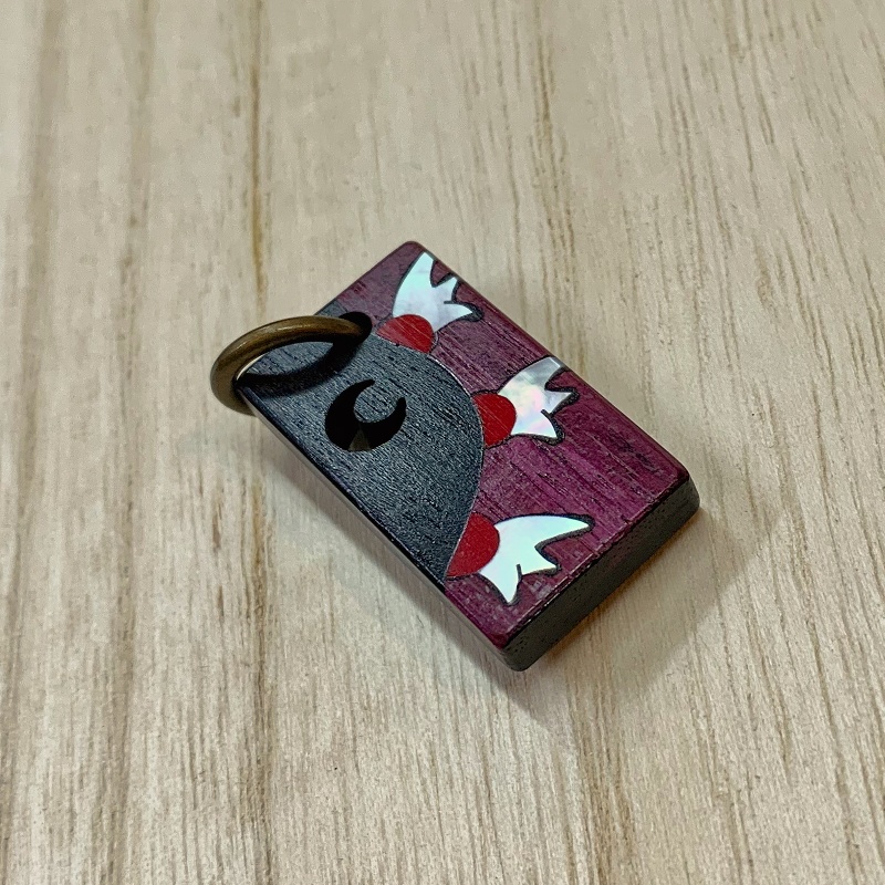 ミスティア 木製インレイアクセサリー(ペンダント・キーホルダー・ストラップ)