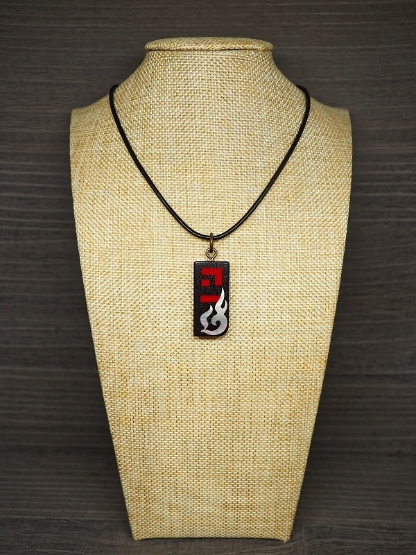 妹紅 木製インレイアクセサリー(ペンダント・キーホルダー・ストラップ)