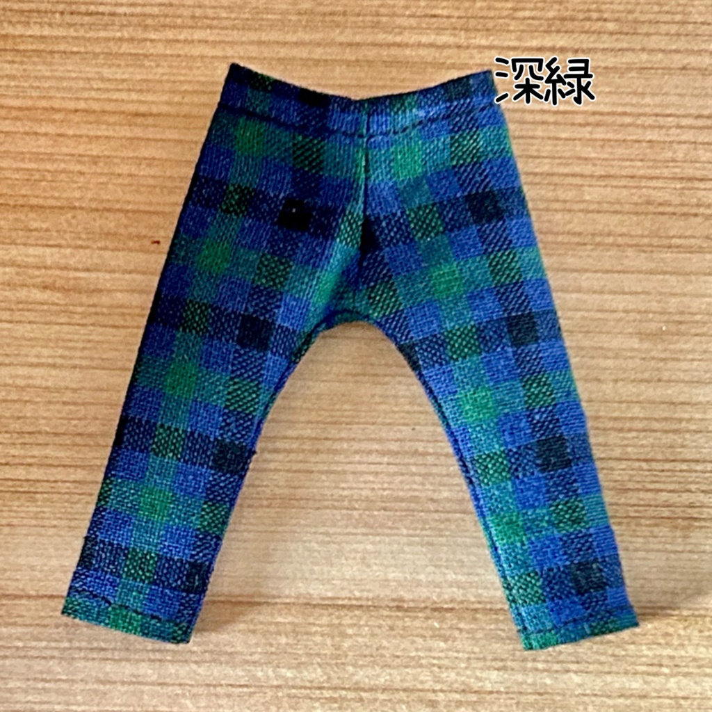 【ピコドー10/YmY ver.2】チェック柄のスリムなパンツ