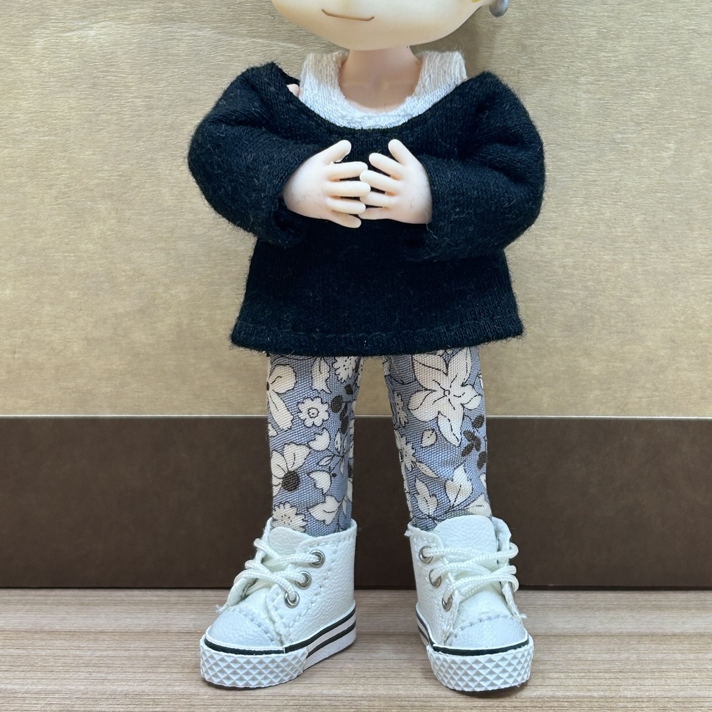 (オビツ11)パンツ 花柄