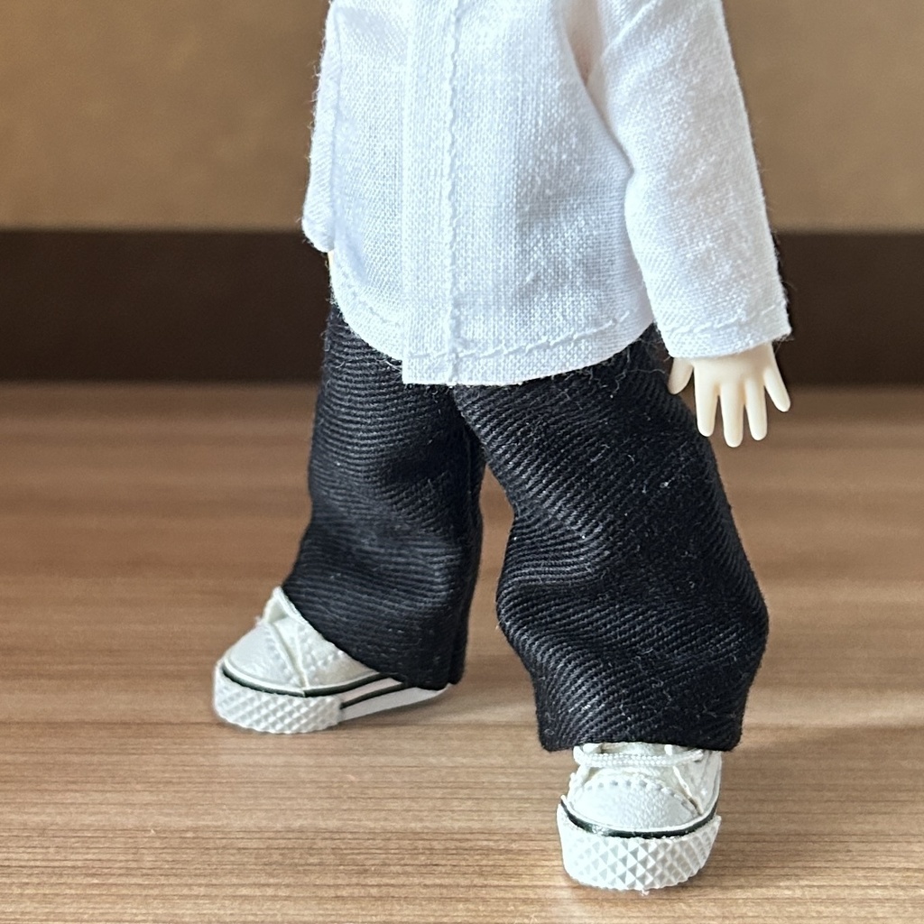 (オビツ11/ピコドー9)ワイドパンツ