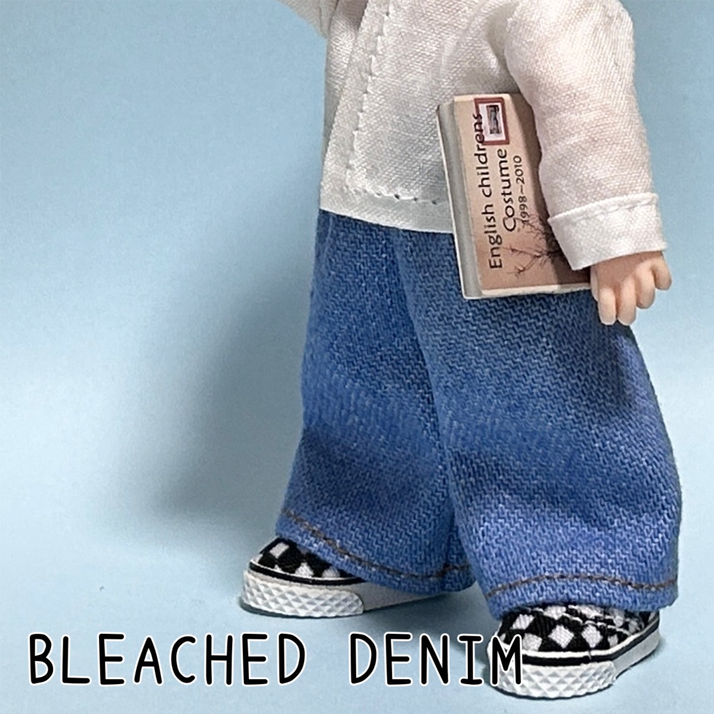 (オビツ11/ピコドー9)ワイドパンツ