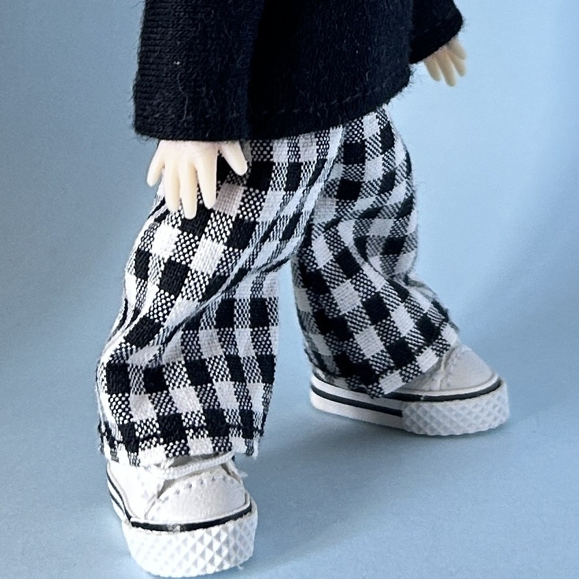 (オビツ11/ピコドー9)ワイドパンツ