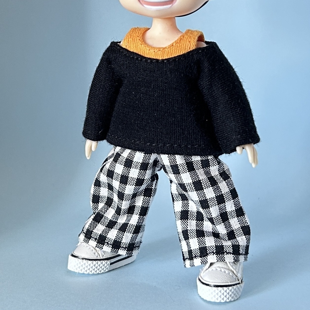 (オビツ11/ピコドー9)ワイドパンツ