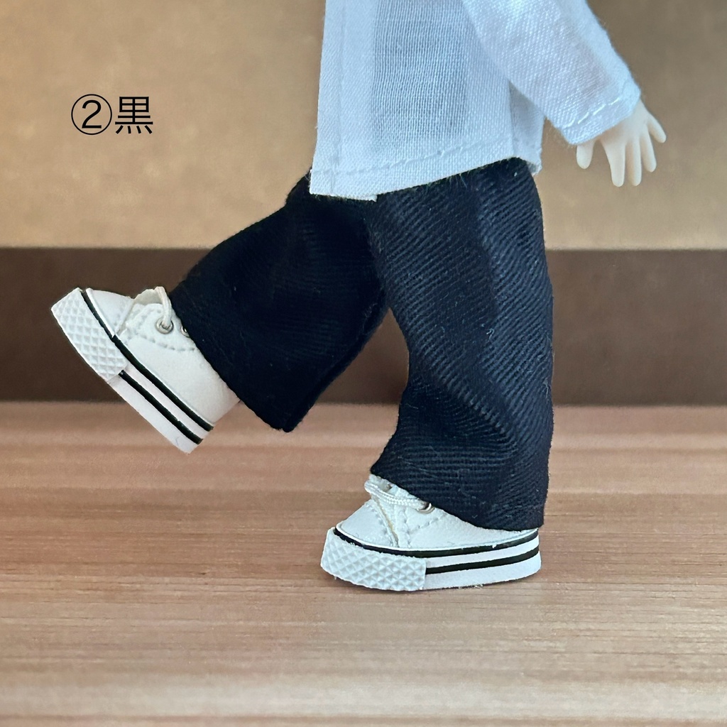 (オビツ11/ピコドー9)ワイドパンツ