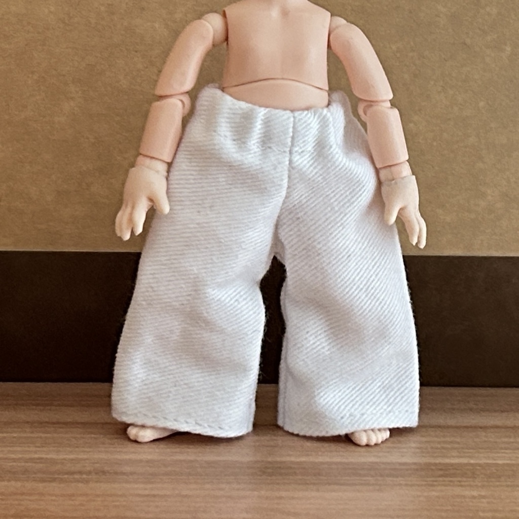 (オビツ11/ピコドー9)ワイドパンツ