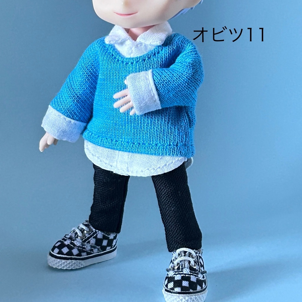 重ね着風 トレーナー【オビツ11/ピコドー/ねんどろいど】