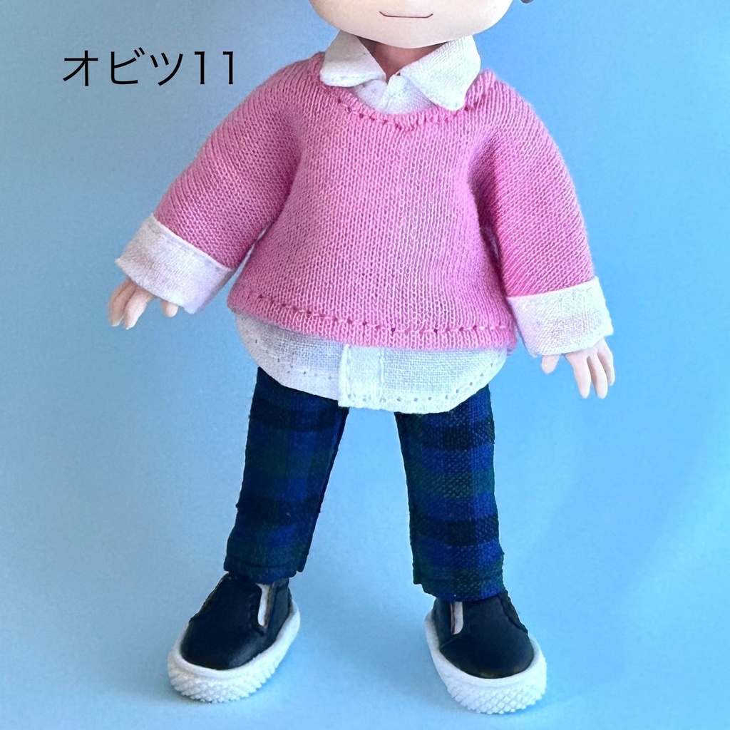 重ね着風 トレーナー【オビツ11/ピコドー/ねんどろいど】
