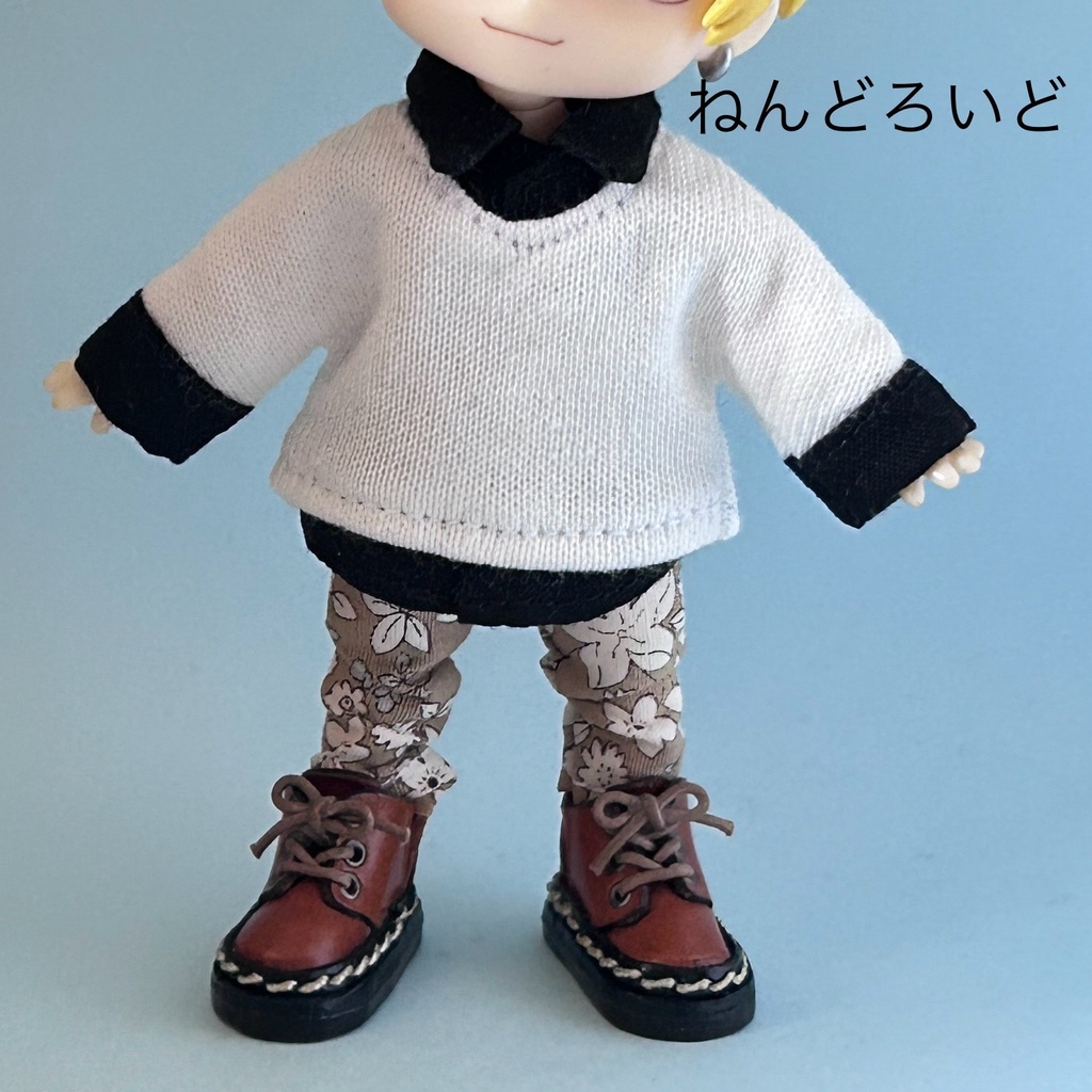 重ね着風 トレーナー【オビツ11/ピコドー/ねんどろいど】