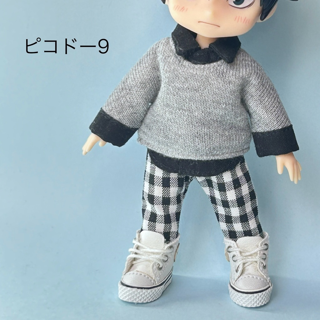 重ね着風 トレーナー【オビツ11/ピコドー/ねんどろいど】