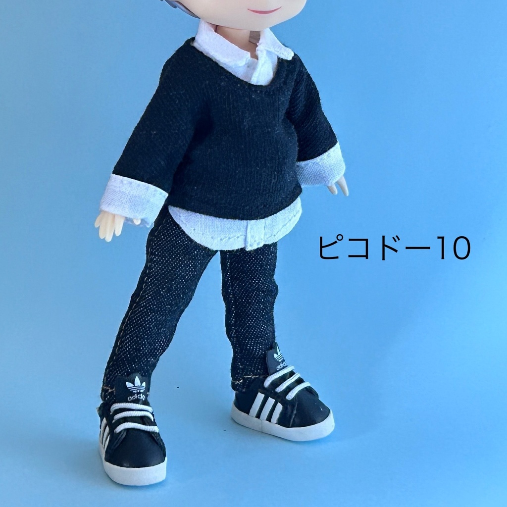 重ね着風 トレーナー【オビツ11/ピコドー/ねんどろいど】