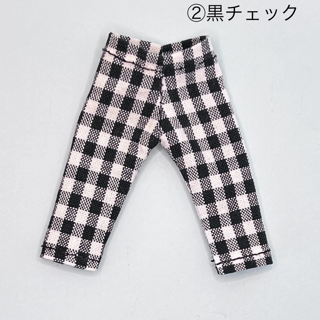 (オビツ11)パンツ チェック