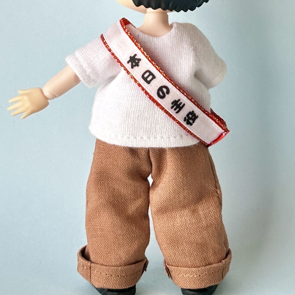 誕生日タスキ(本日の主役) パーティグッズ【オビツ11 /ピコドー 】