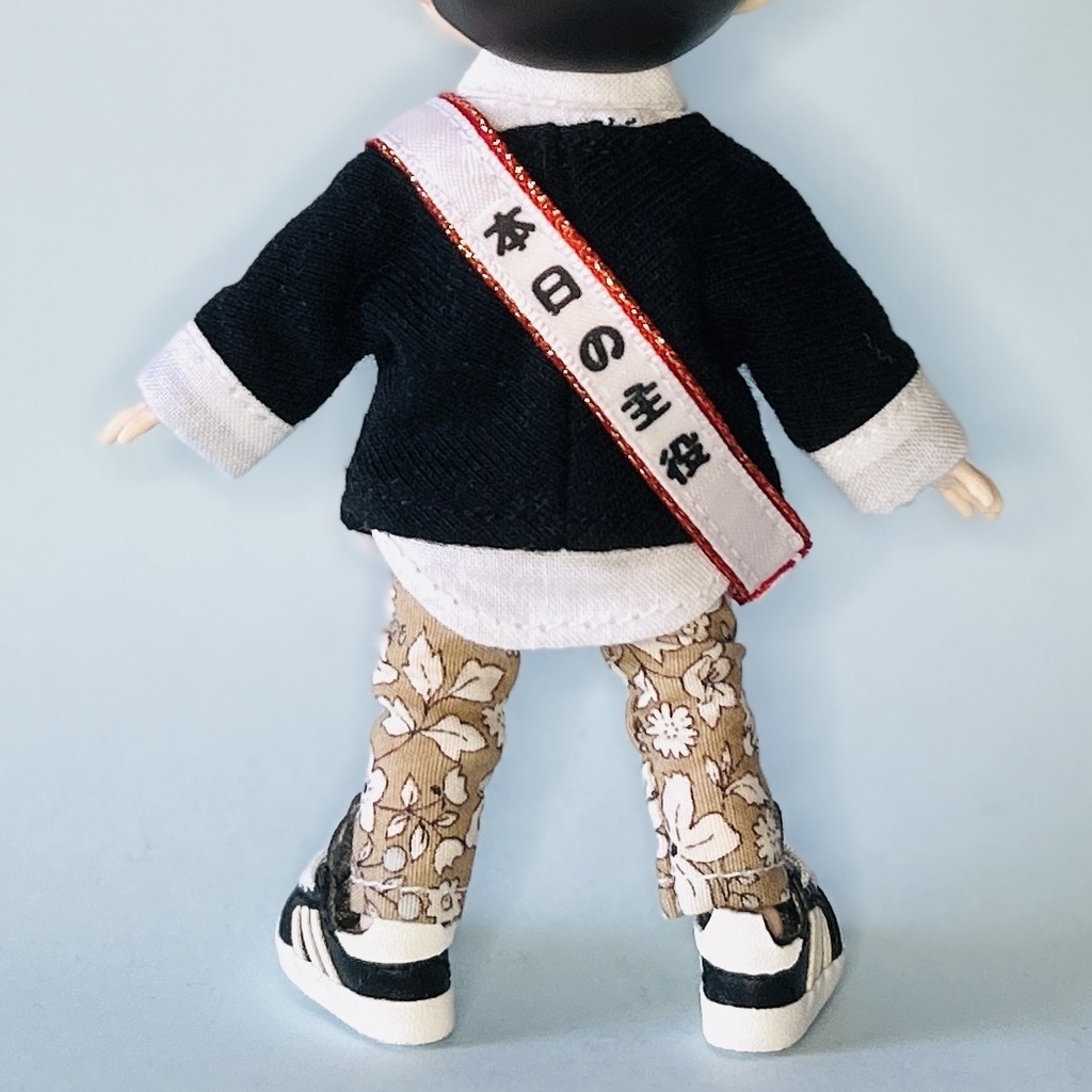 誕生日タスキ(本日の主役) パーティグッズ【オビツ11 /ピコドー 】