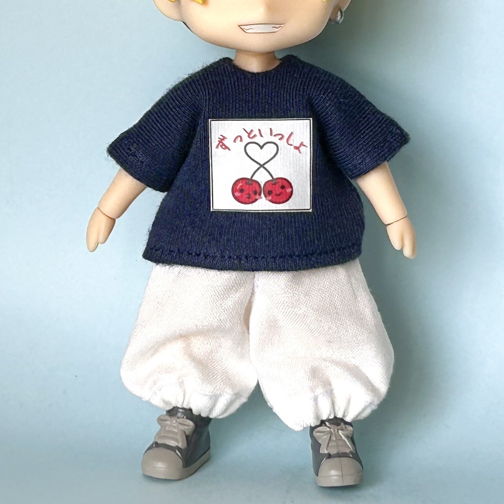 Tシャツ さくらんぼ【ねんどろいど/オビツ11/ピコドー 】