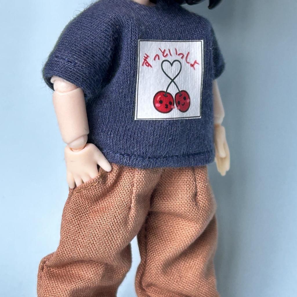 Tシャツ さくらんぼ【ねんどろいど/オビツ11/ピコドー 】