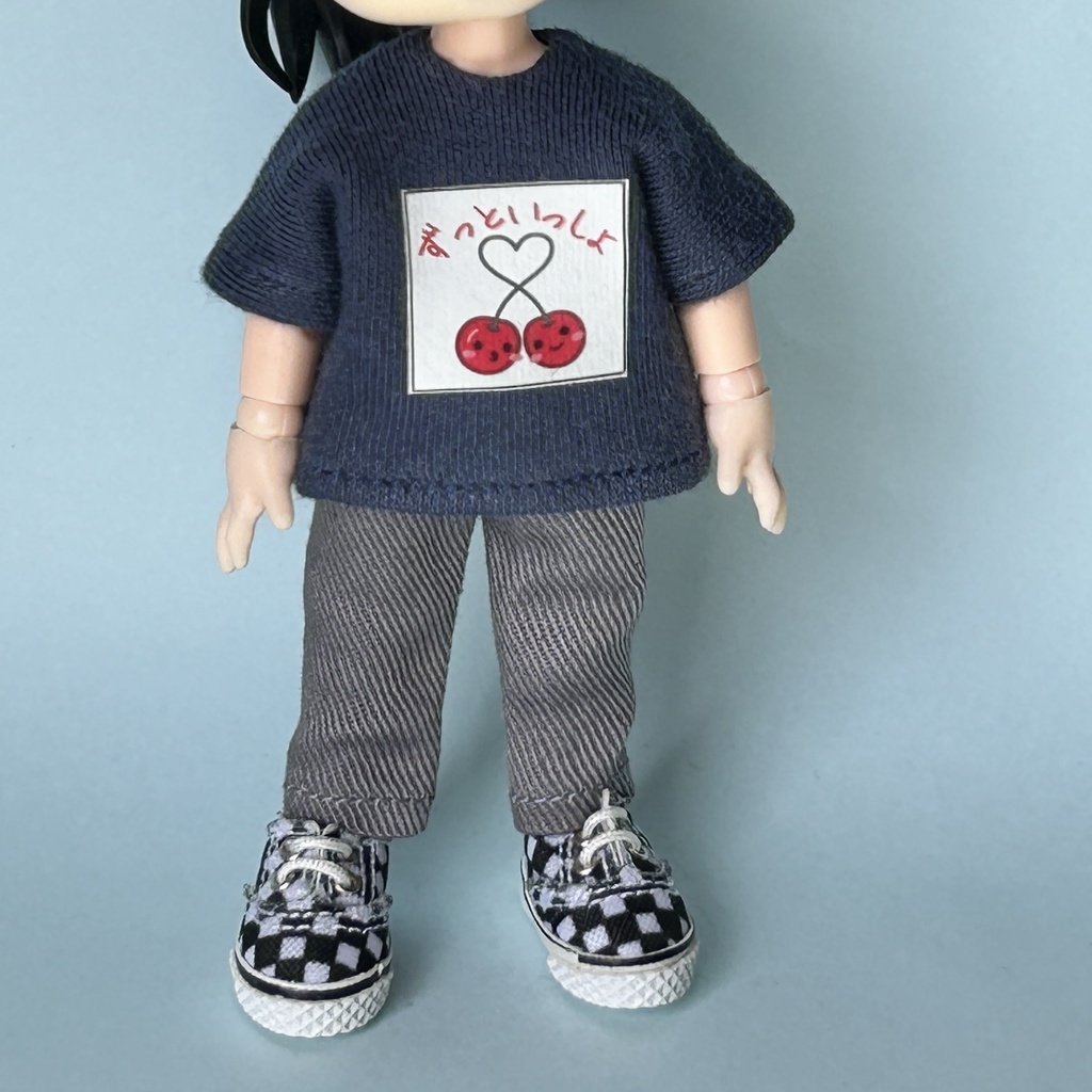 Tシャツ さくらんぼ【ねんどろいど/オビツ11/ピコドー 】