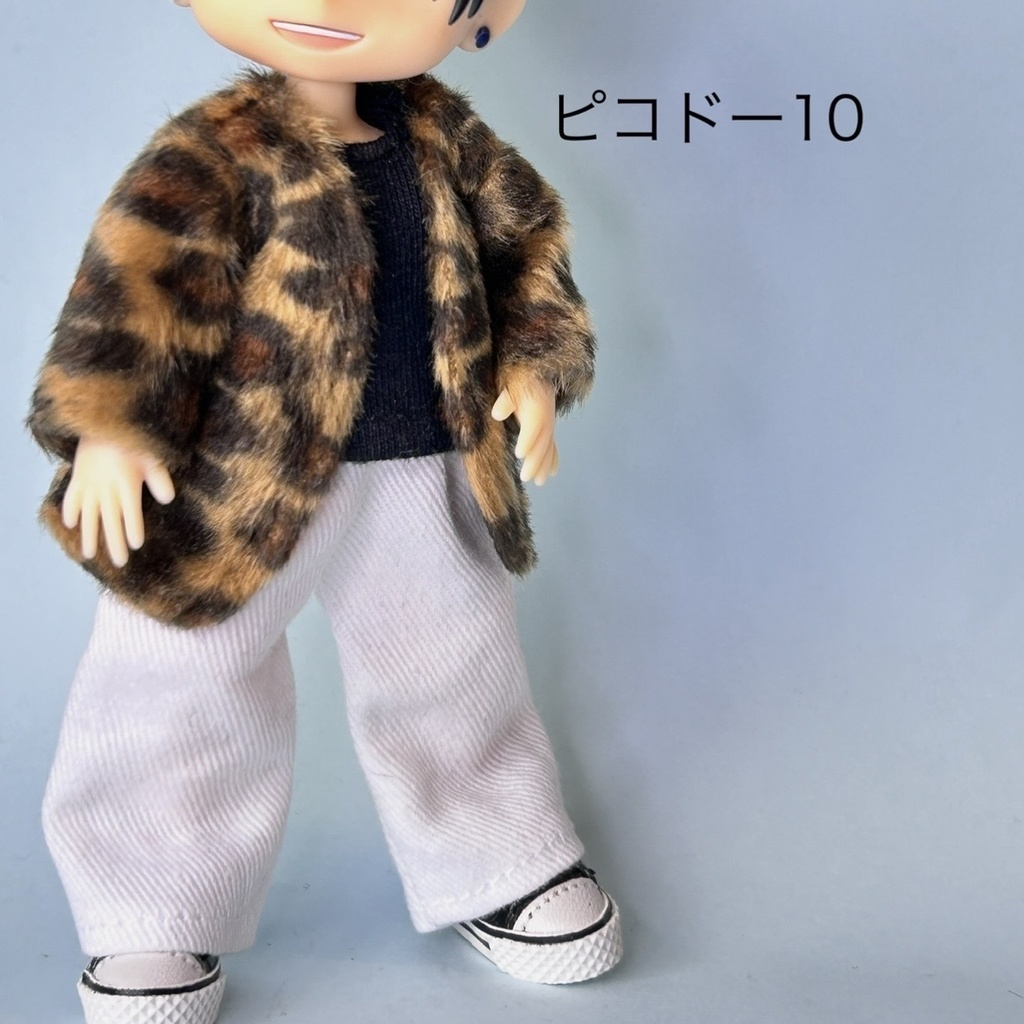 ヒョウ柄 コート【オビツ11/ピコドー 】
