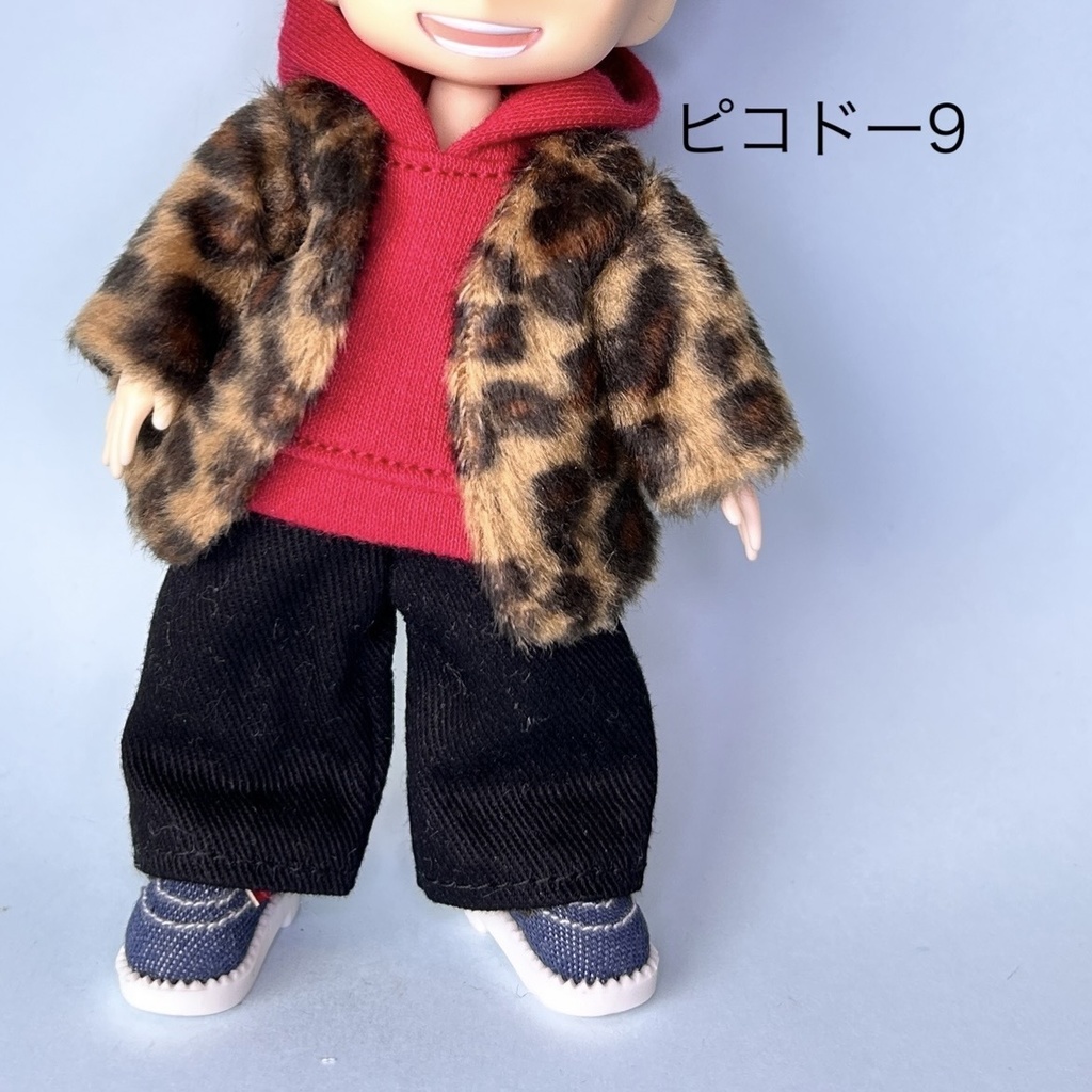 ヒョウ柄 コート【オビツ11/ピコドー 】