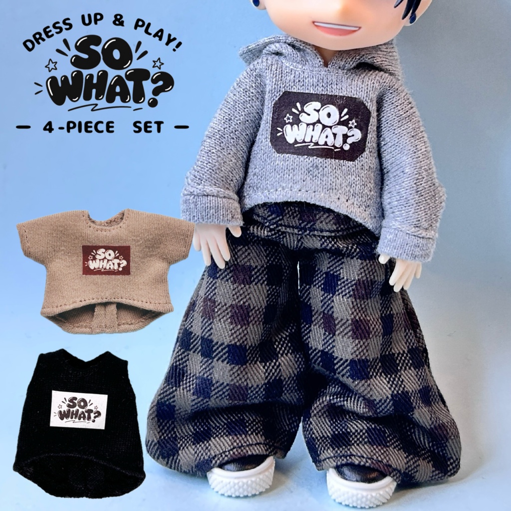 So What?＃1 ドール服4点セット【オビツ11/ピコドー 】　