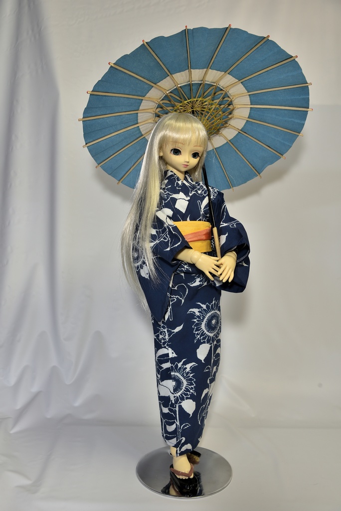 ドールサイズのミニ和傘 岐阜和傘 中張蛇の目傘 受注生産