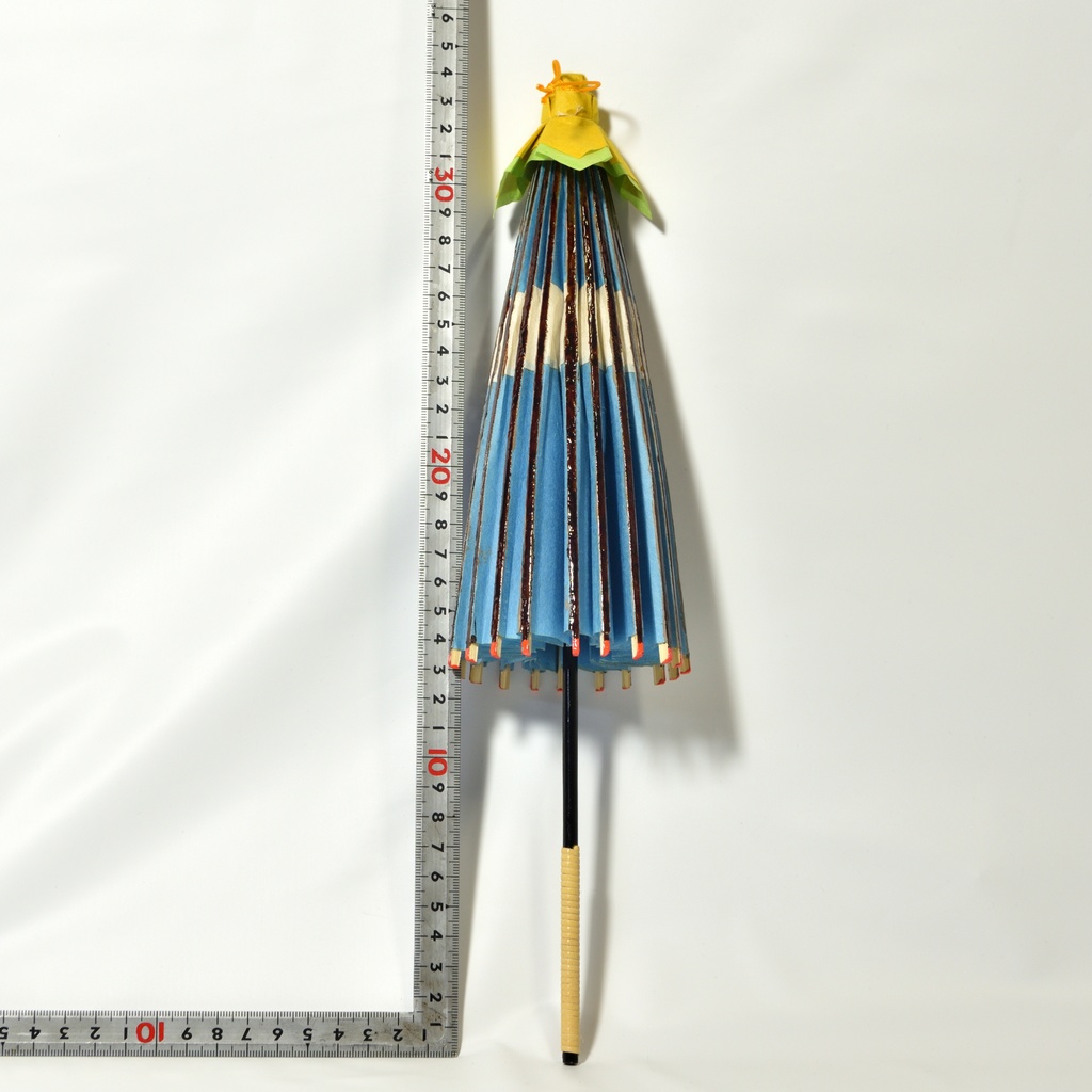 ドールサイズのミニ和傘 岐阜和傘 中張蛇の目傘 受注生産