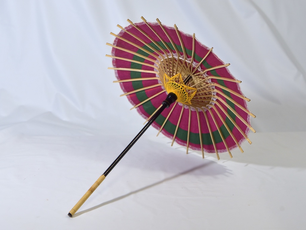 岐阜和傘 ドールサイズのミニ和傘 輪ずらし 受注生産