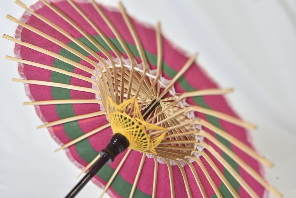 岐阜和傘 ドールサイズのミニ和傘 輪ずらし 受注生産