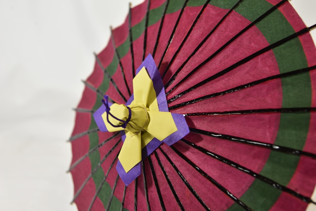 岐阜和傘 ドールサイズのミニ和傘 輪ずらし 受注生産