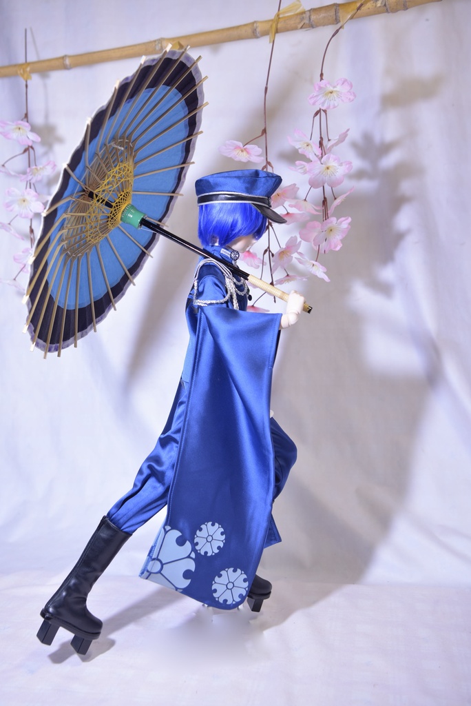 ミニ和傘　月奴