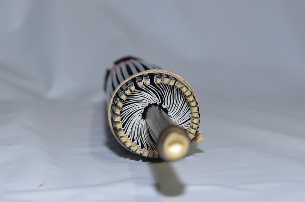 岐阜和傘 ドールサイズのミニ和傘 番蛇の目