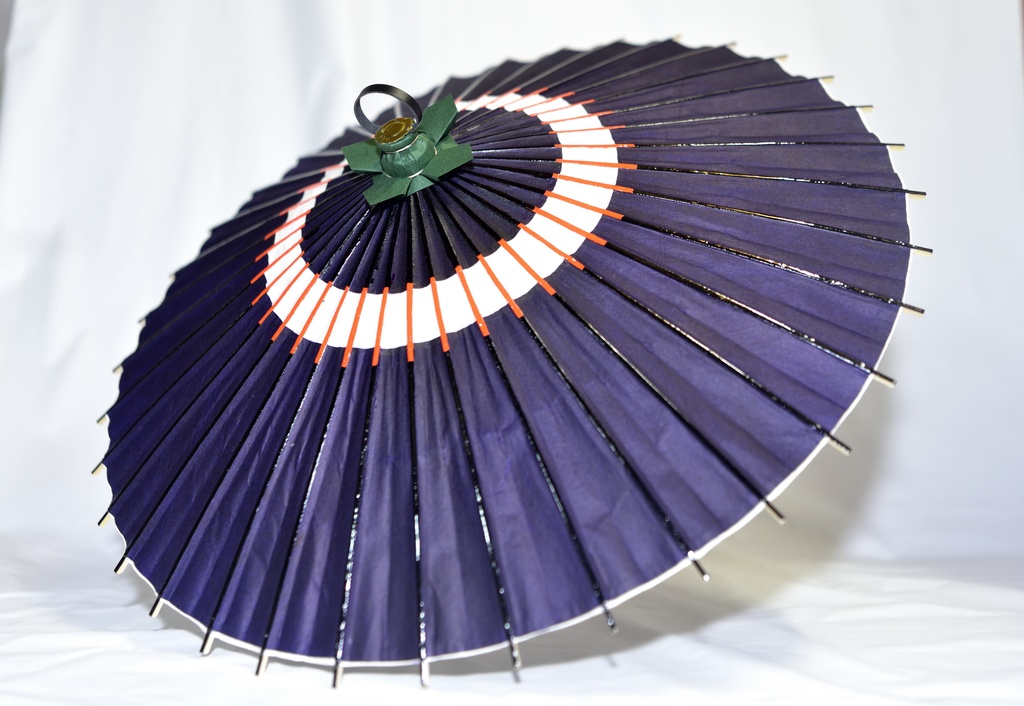 岐阜和傘 ドールサイズのミニ和傘 番蛇の目