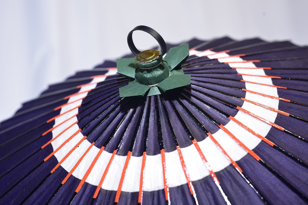 岐阜和傘 ドールサイズのミニ和傘 番蛇の目