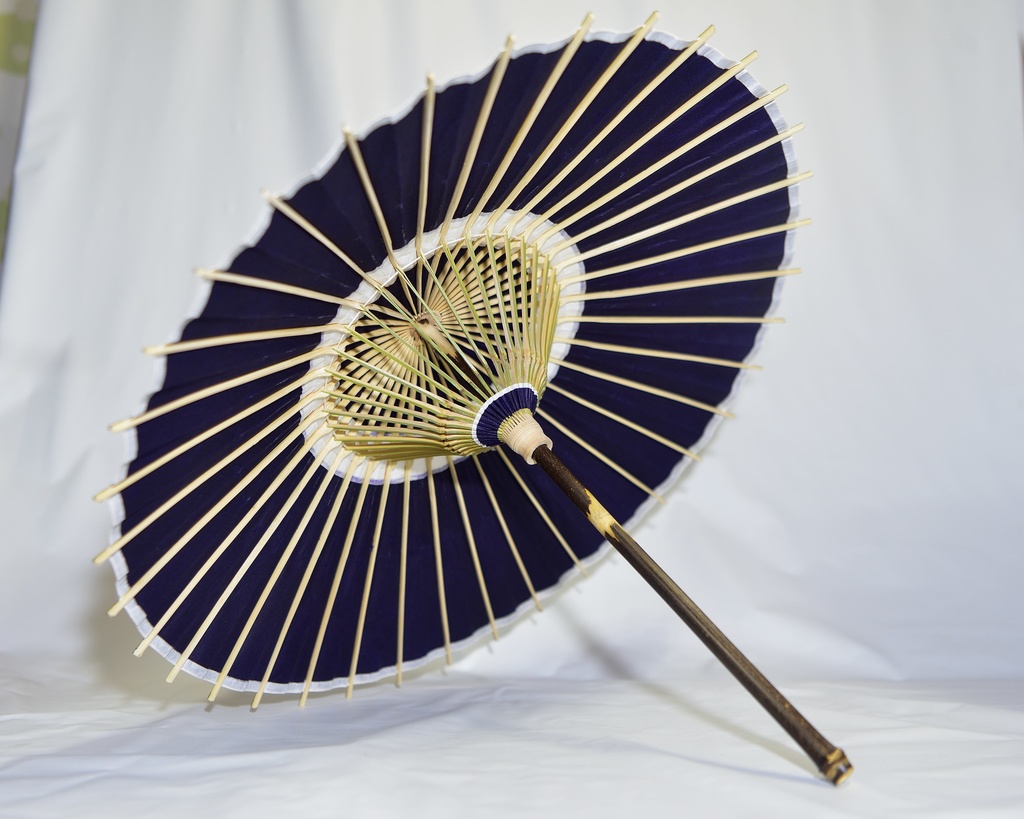 岐阜和傘 ドールサイズのミニ和傘 番蛇の目