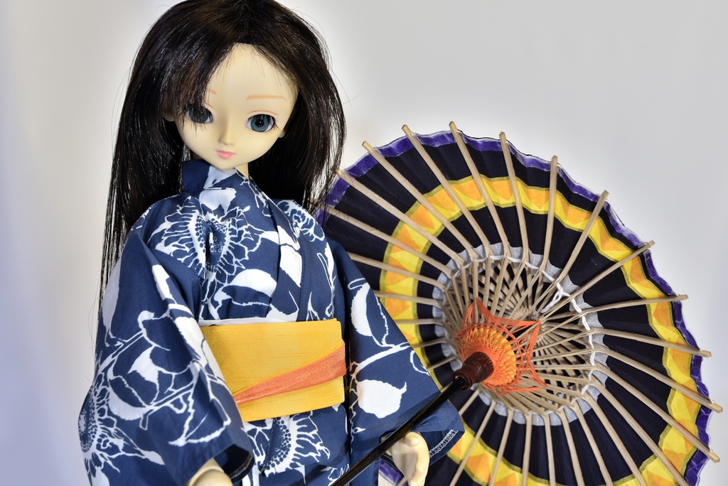 岐阜和傘 ドールサイズのミニ和傘 輪ずらし 伝統的工芸品