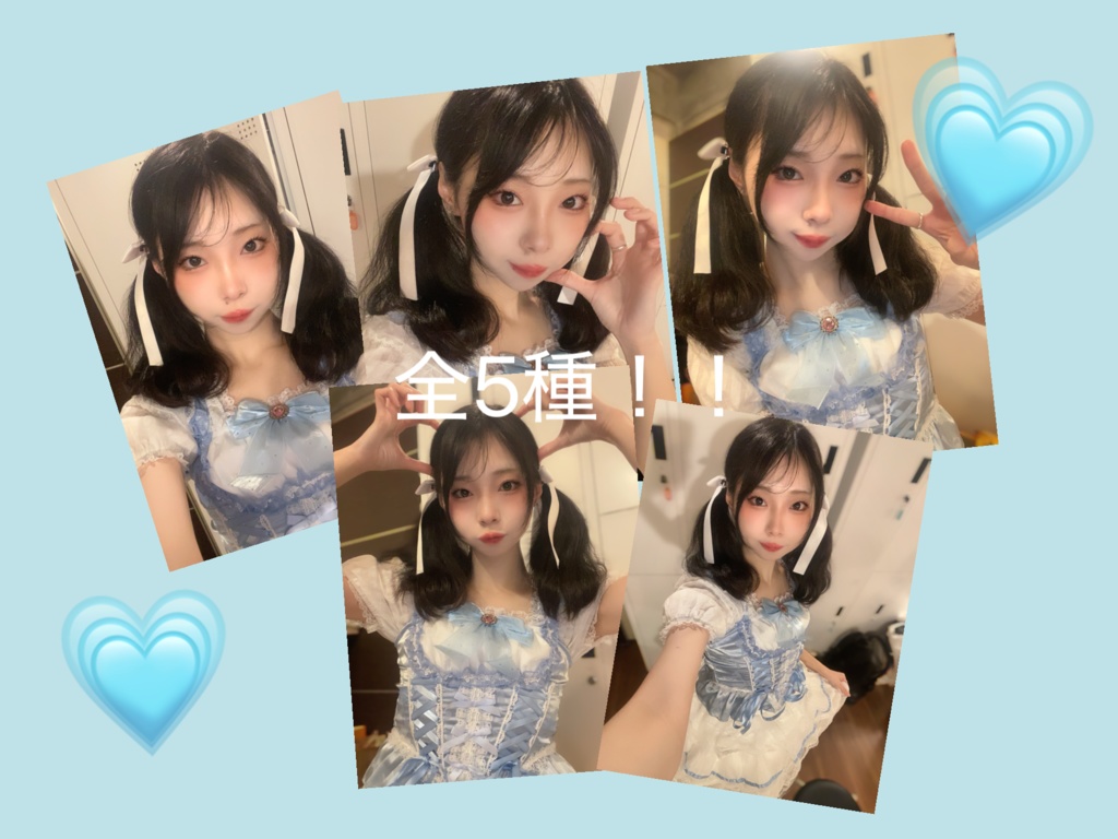 プリプリランダムチェキ(全5種)