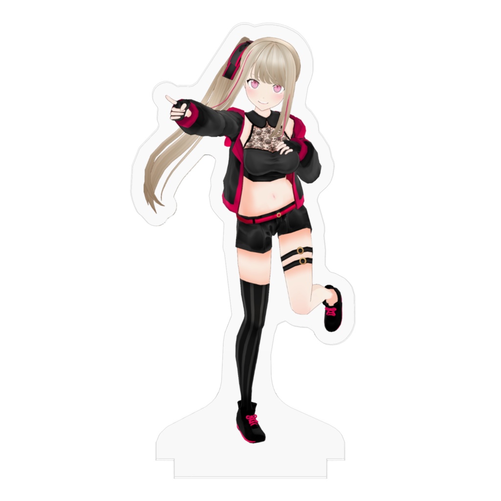 九重こののアクリルフィギュア(ゲーマー衣装ver)