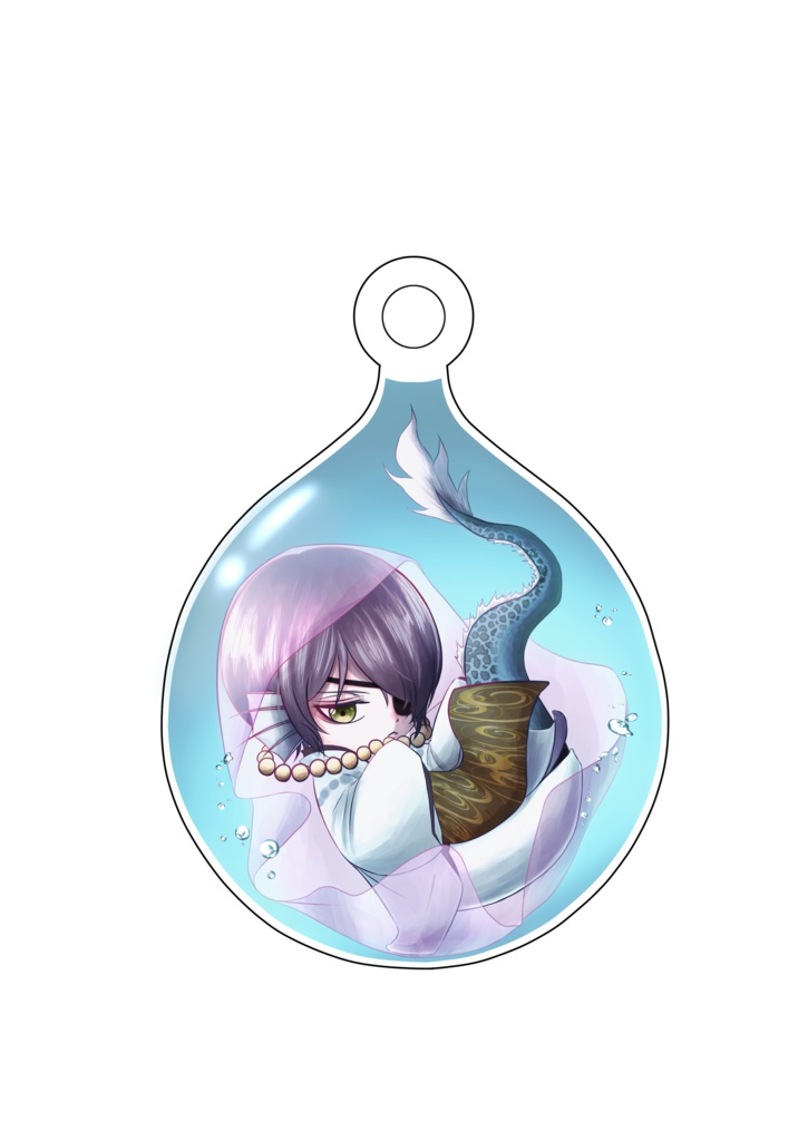 蛟高杉アクリルキーホルダー