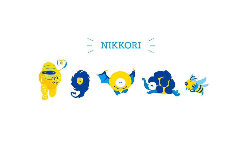 NIKKORI モンスターズシール