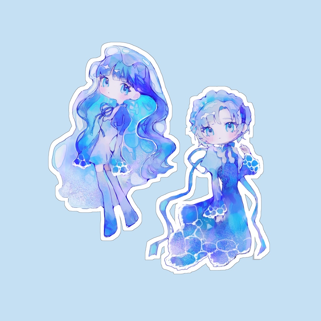 クラゲちゃんステッカー