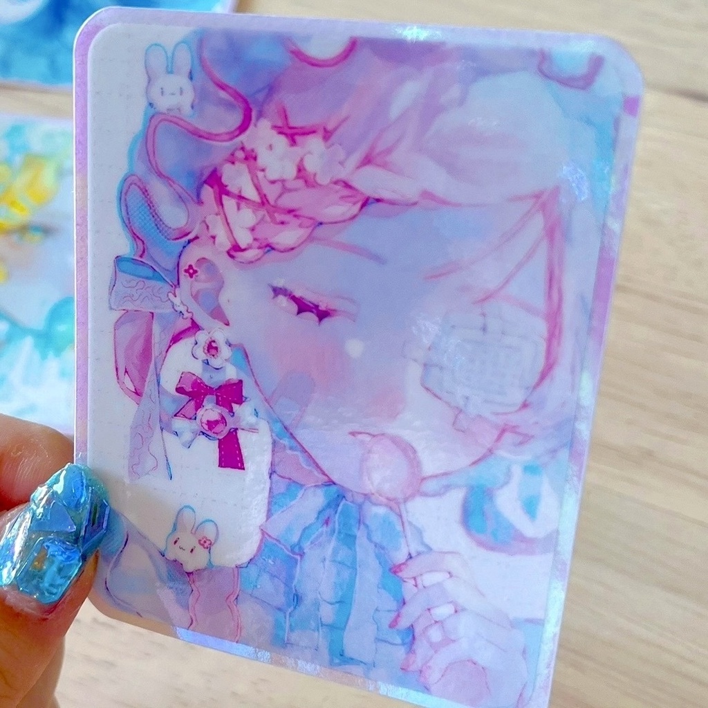 オーロラステッカー