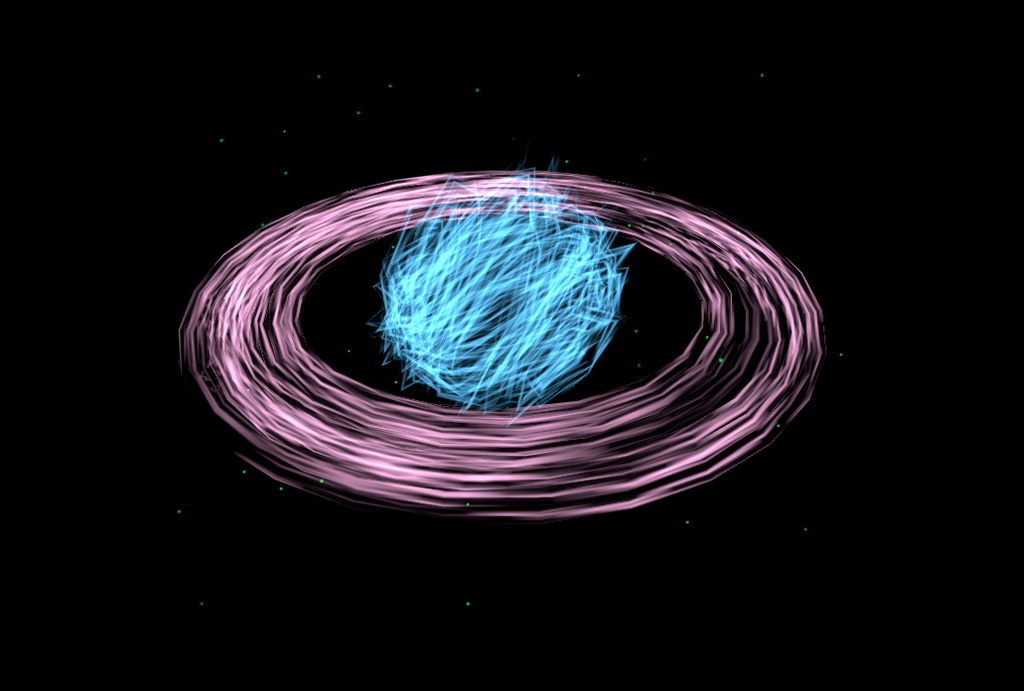 [無料]土星パーティクル