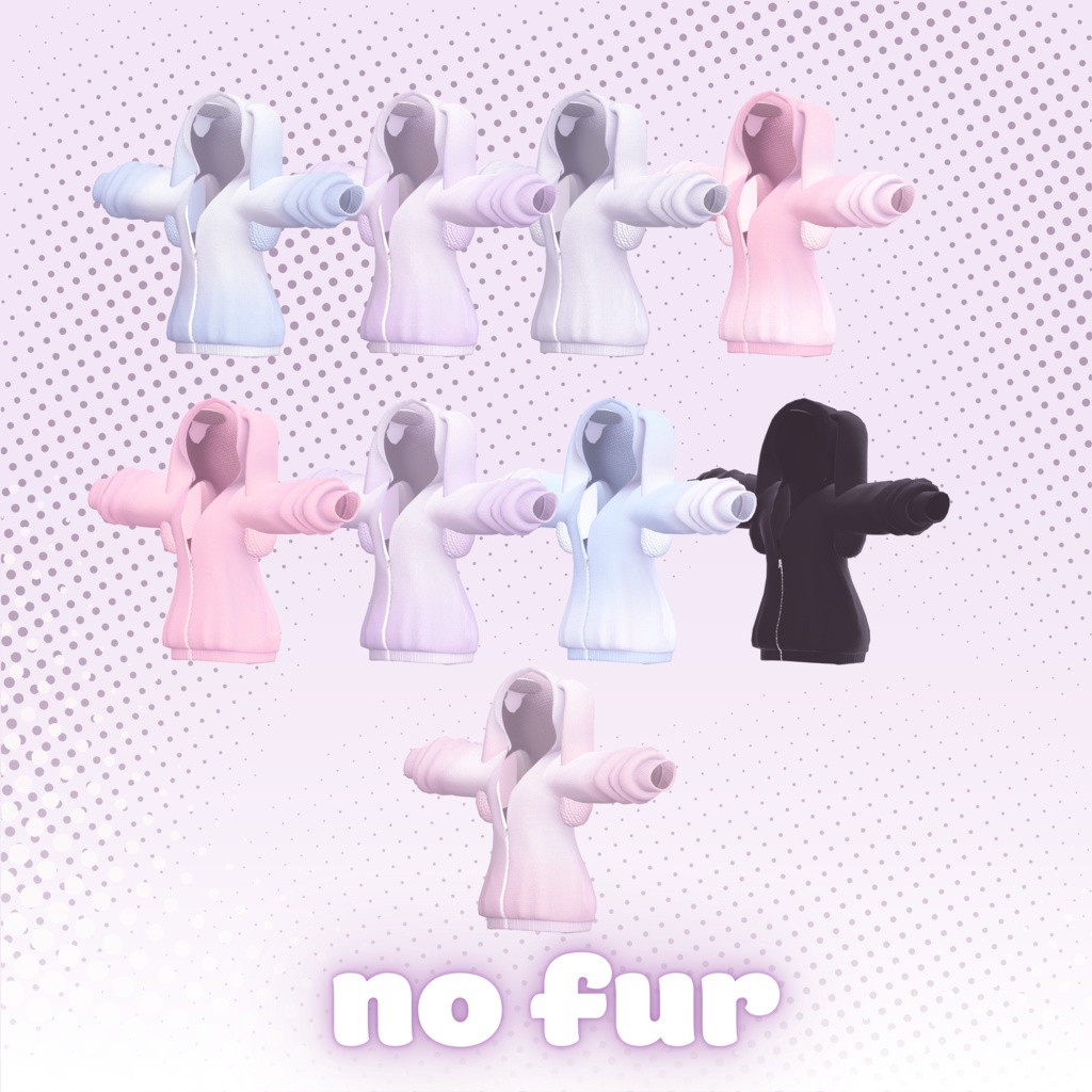 『マヌカ向け』でかいうさパーカー BIG RABBIT PARKA FOR MANUKA - necoroid - BOOTH